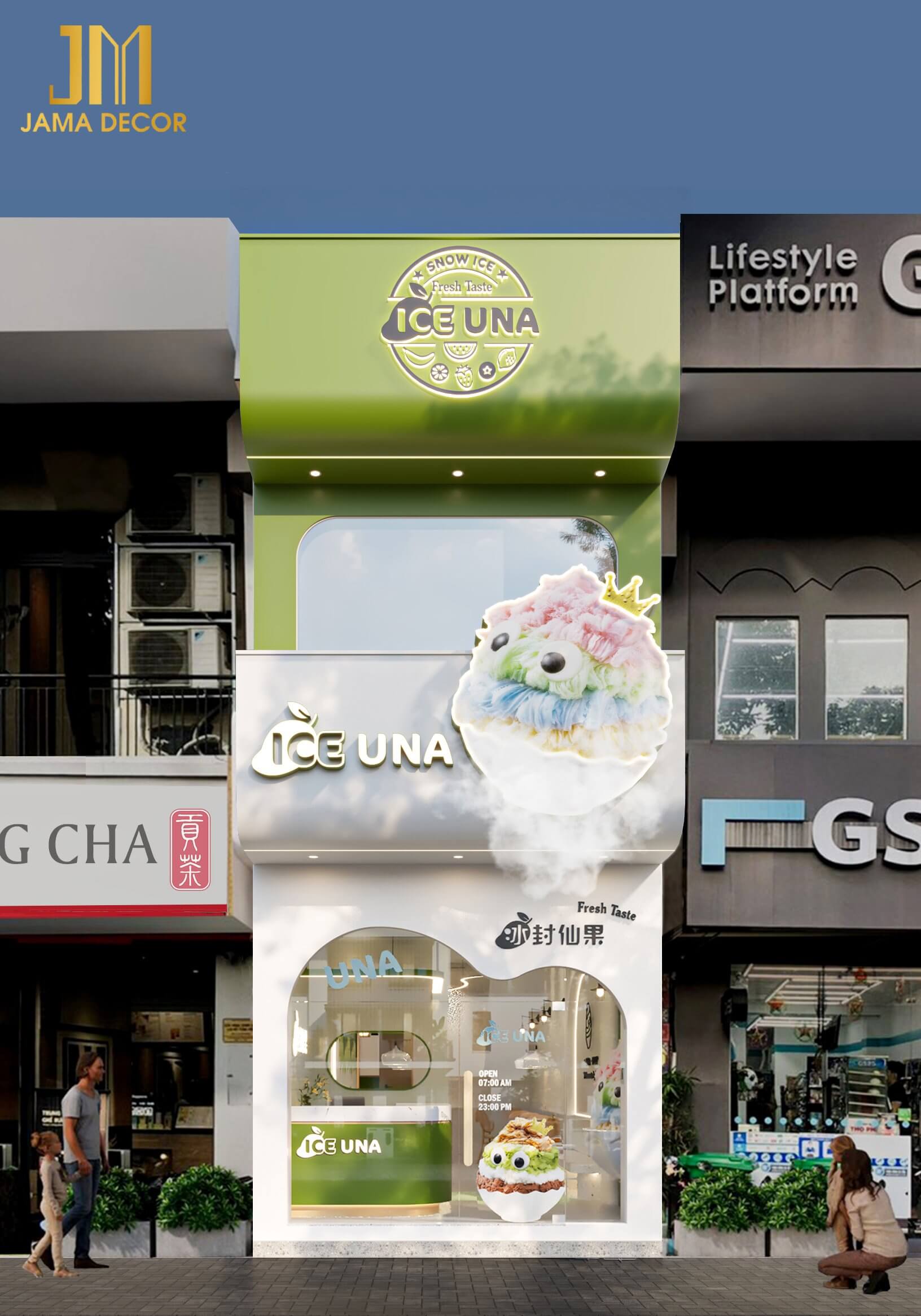 Ice Cream Shop - ICE UNA - Quận 1